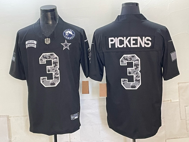 Men Dallas cowboys #3 Pickens black Nike NFL Jerseys 101102->dallas cowboys->NFL Jersey